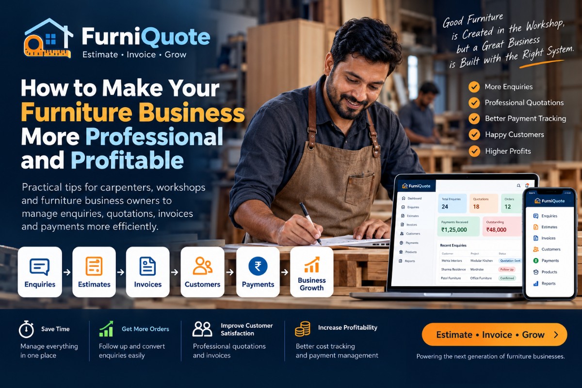 How to Make Your Furniture Business More Professional and Profitable