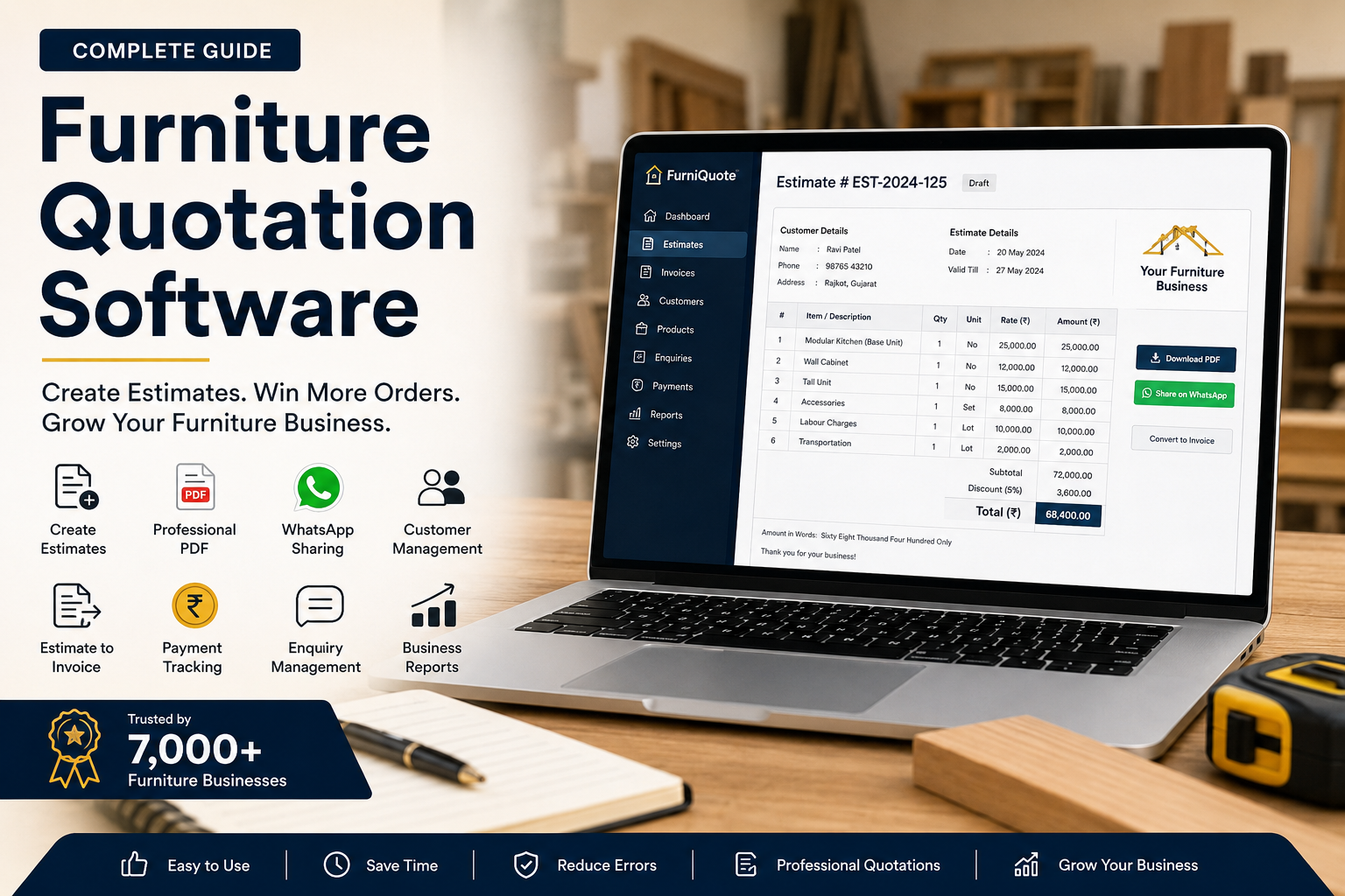 Furniture Quotation Software: The Complete Guide for Furniture Businesses