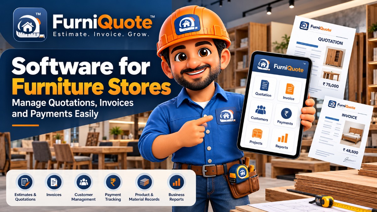 Best Software for Furniture Stores: Manage Quotations, Invoices, and Payments Easily