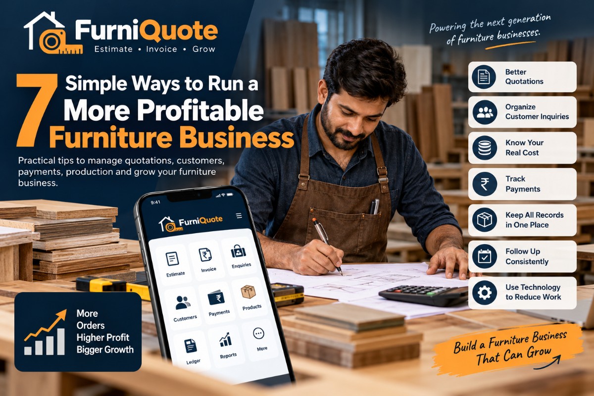 7 Simple Ways to Run a More Profitable Furniture Business
