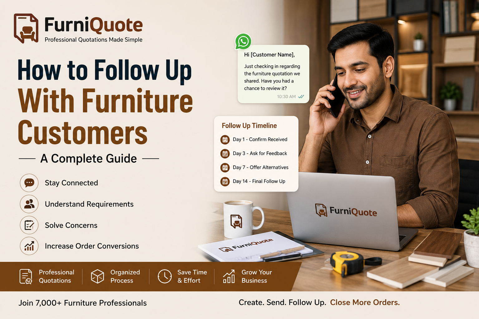 How to Follow Up With Furniture Customers: A Complete Guide