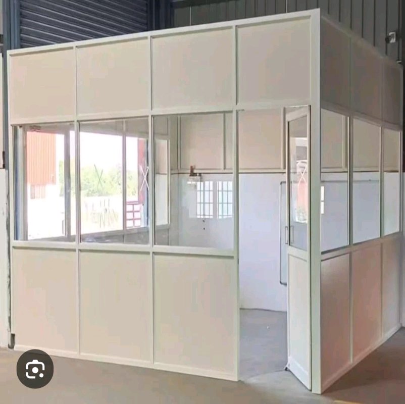 Vishwakarma Alluminium And Glass - Alluminium Partition: 1784655372384_compressed in India
