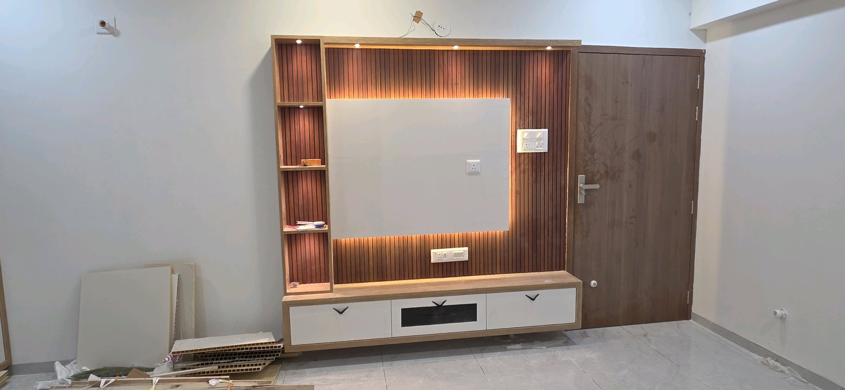Krishna Pvc Furniture - Tv Unit: 1789126808208_compressed in Rajkot