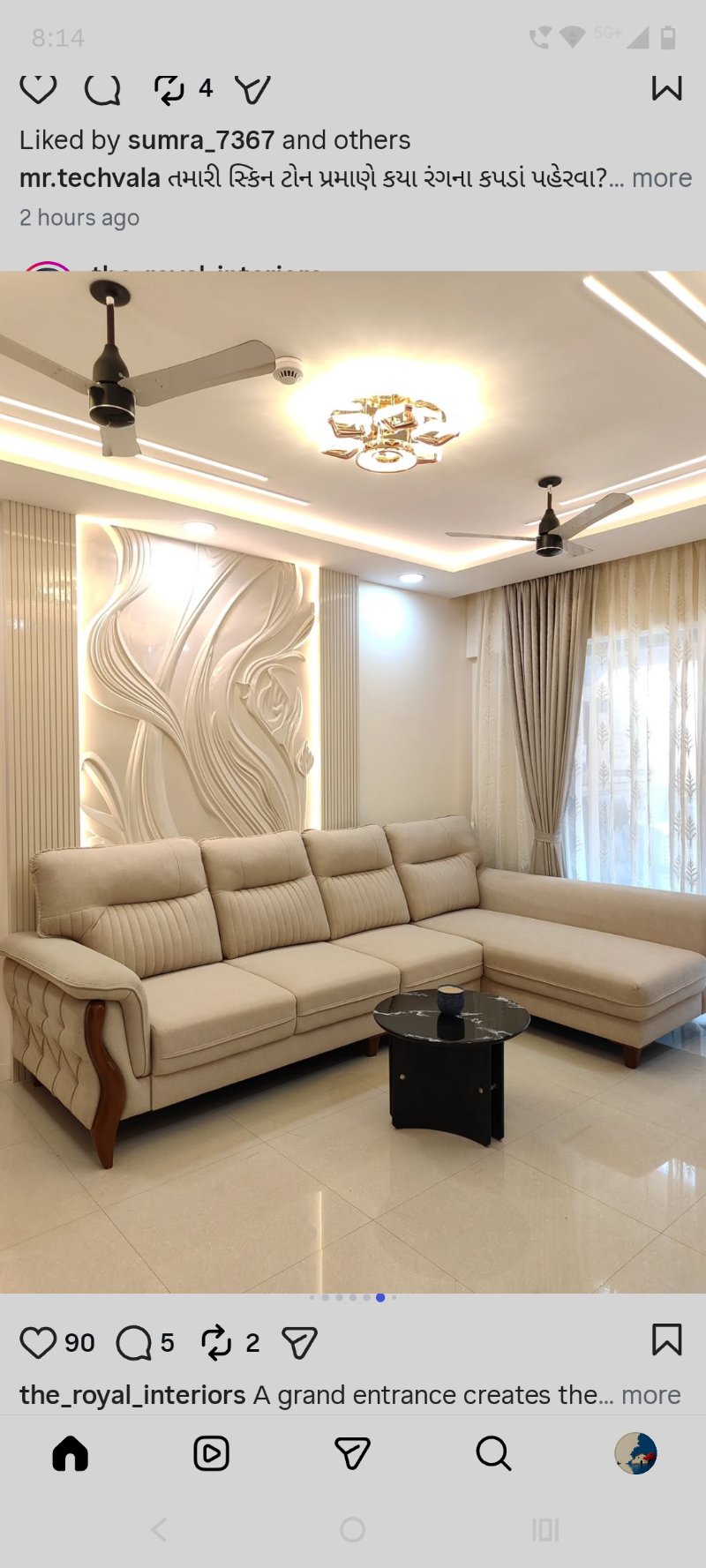 Innovation Decor - Living Room: 1784005855238_compressed in Ahmedabad