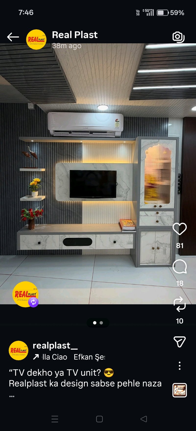 BHARUCHI INTERIOR HOME - Tv Unit: 1780413616155_compressed in India