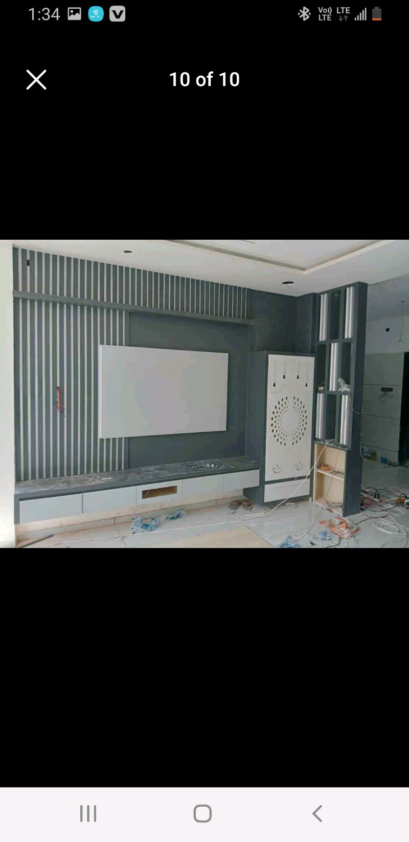 PVC Studio PVC Furniture - Tv Unit With Tample: 1783531920438_compressed in Rajkot