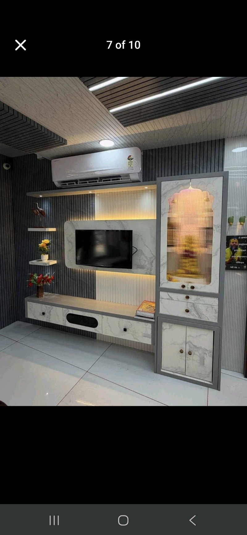Radhe Krishna PVC Furniture - Tv Unit: 1785500529699_compressed in Rajkot