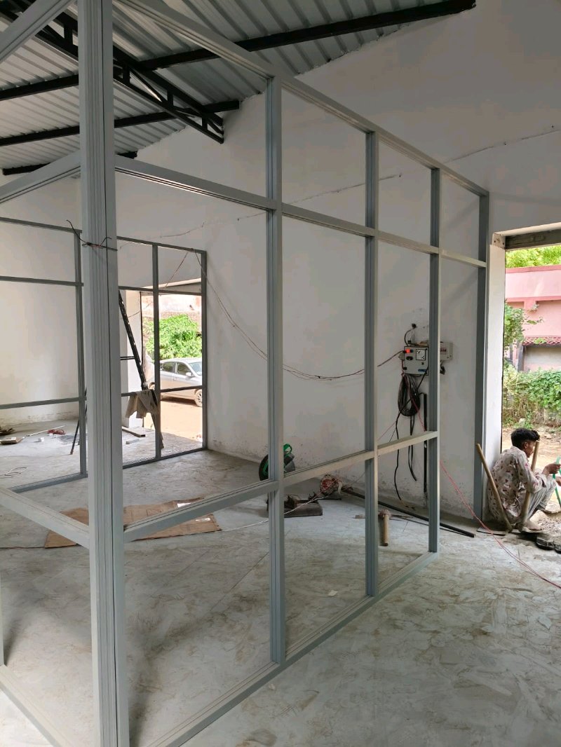 Vishwakarma Alluminium And Glass - Alluminium Partition: 1784655372310_compressed in India