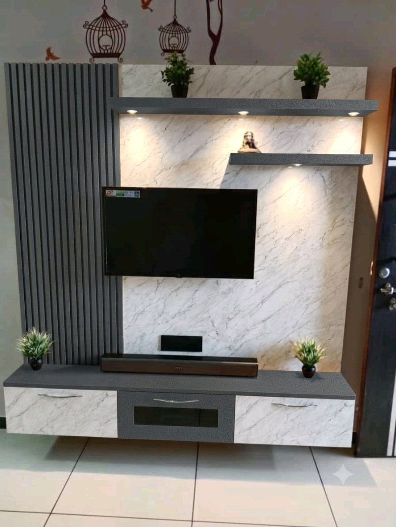 Momai Pvc Furniture - Tv Unit: 1788152942017_compressed in India