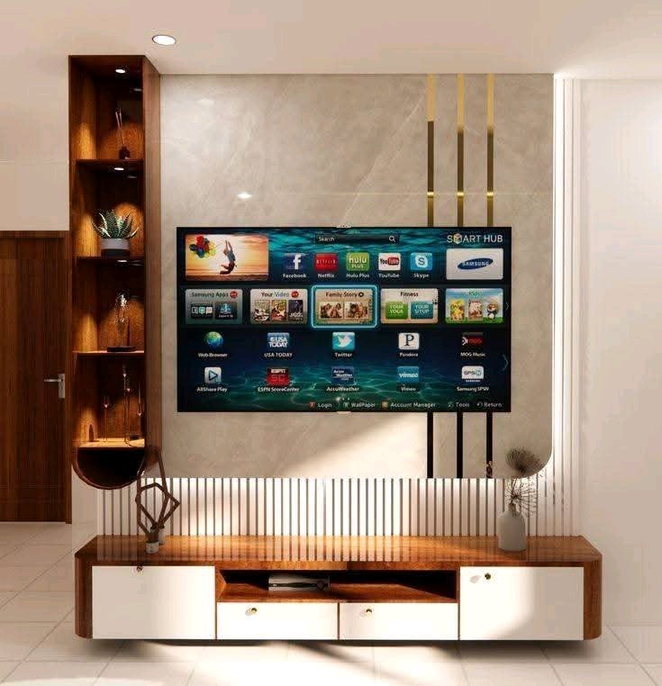 WOODWE INTERIORS - Tv Unit: 1778429275165_compressed in India