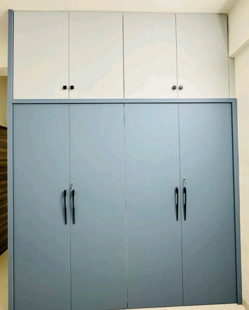 APESHWER KITCHEN POINT & ALUMINIUM - Wardrobes (pvc+pvc High Glossy Laminet): 1778505201193_compressed in Navsari