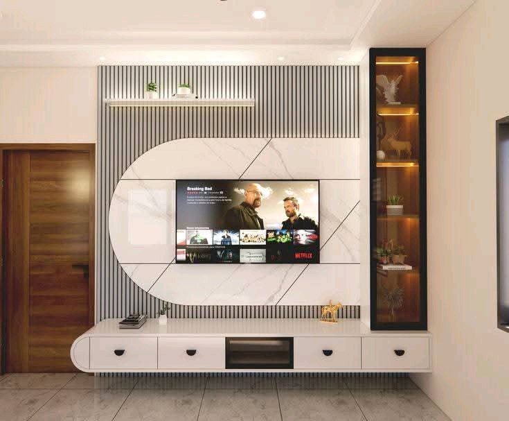 WOODWE INTERIORS - Tv Unit: 1778429275173_compressed in India