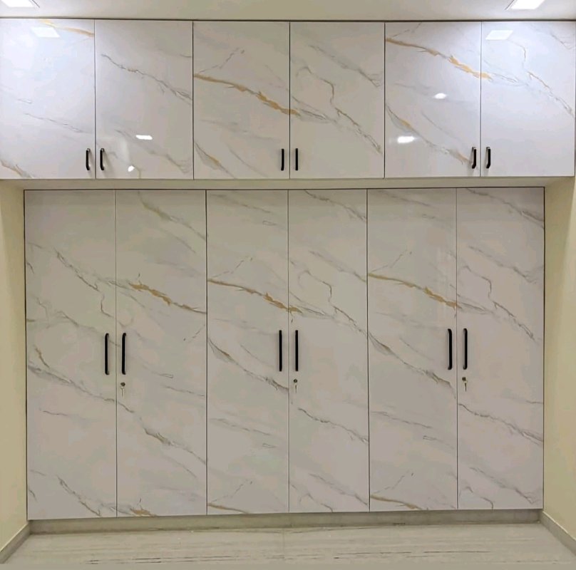 APESHWER KITCHEN POINT & ALUMINIUM - Wardrobes (pvc+pvc High Glossy Laminet): 1778505201271_compressed in Navsari