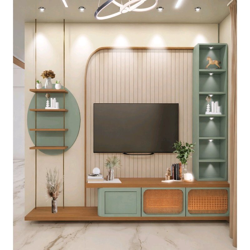 WOODWE INTERIORS - Tv Unit: 1778429275123_compressed in India